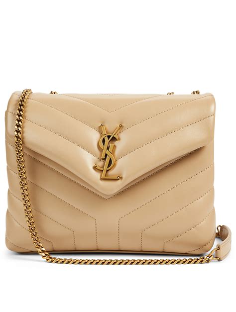 ysl loulou small chain bag|ysl loulou small dark beige.